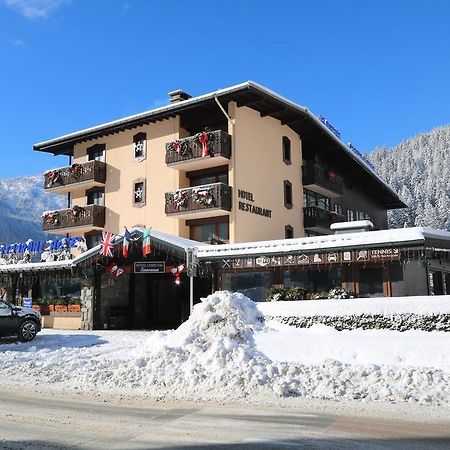 Chris-Tal Hotel Les Houches Exterior foto